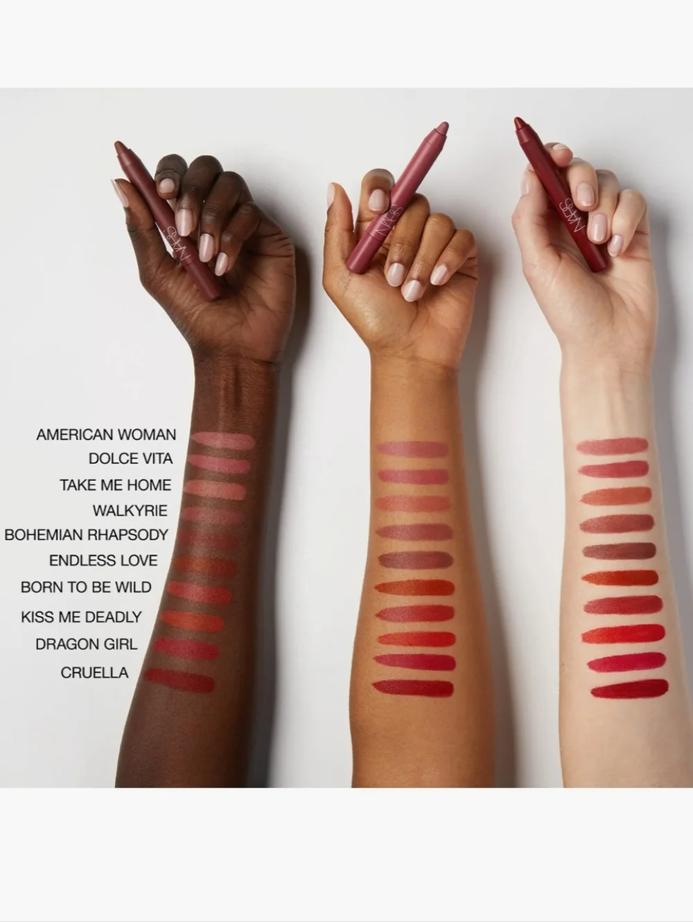 🌺NARS Endless Love Powermatte High Intensity Lip Pencil Lipstick Matte